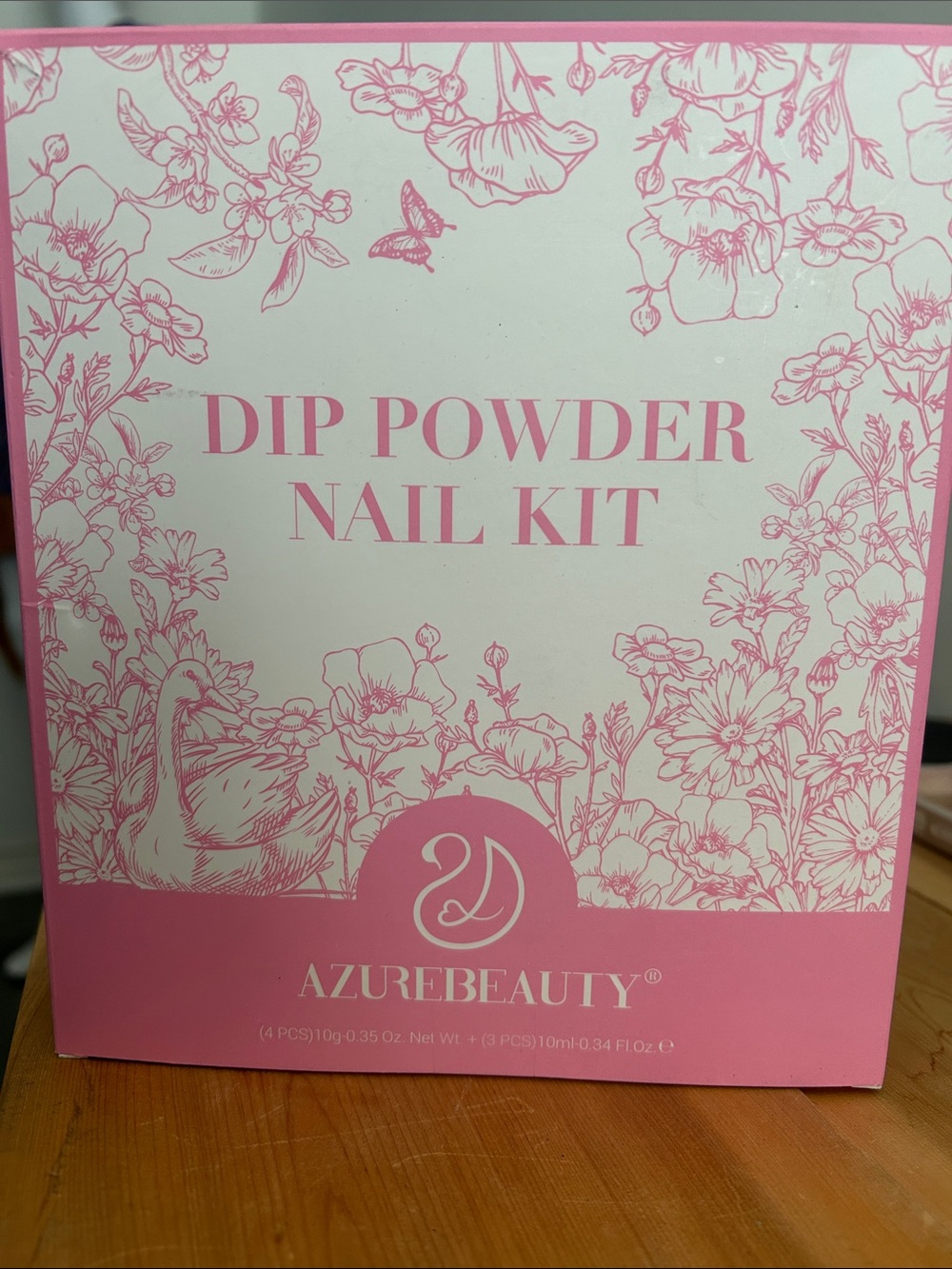 Pink Dip Powder Nail Kit with Brush - At-Home Salon Set - Picture 5 of 5